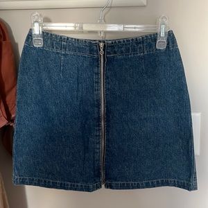 Vintage American Eagle denim mini skirt